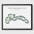 Crystal Downs Country Club, Michigan - Printed Golf Course