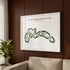 Crystal Downs Country Club, Michigan - Printed Golf Course