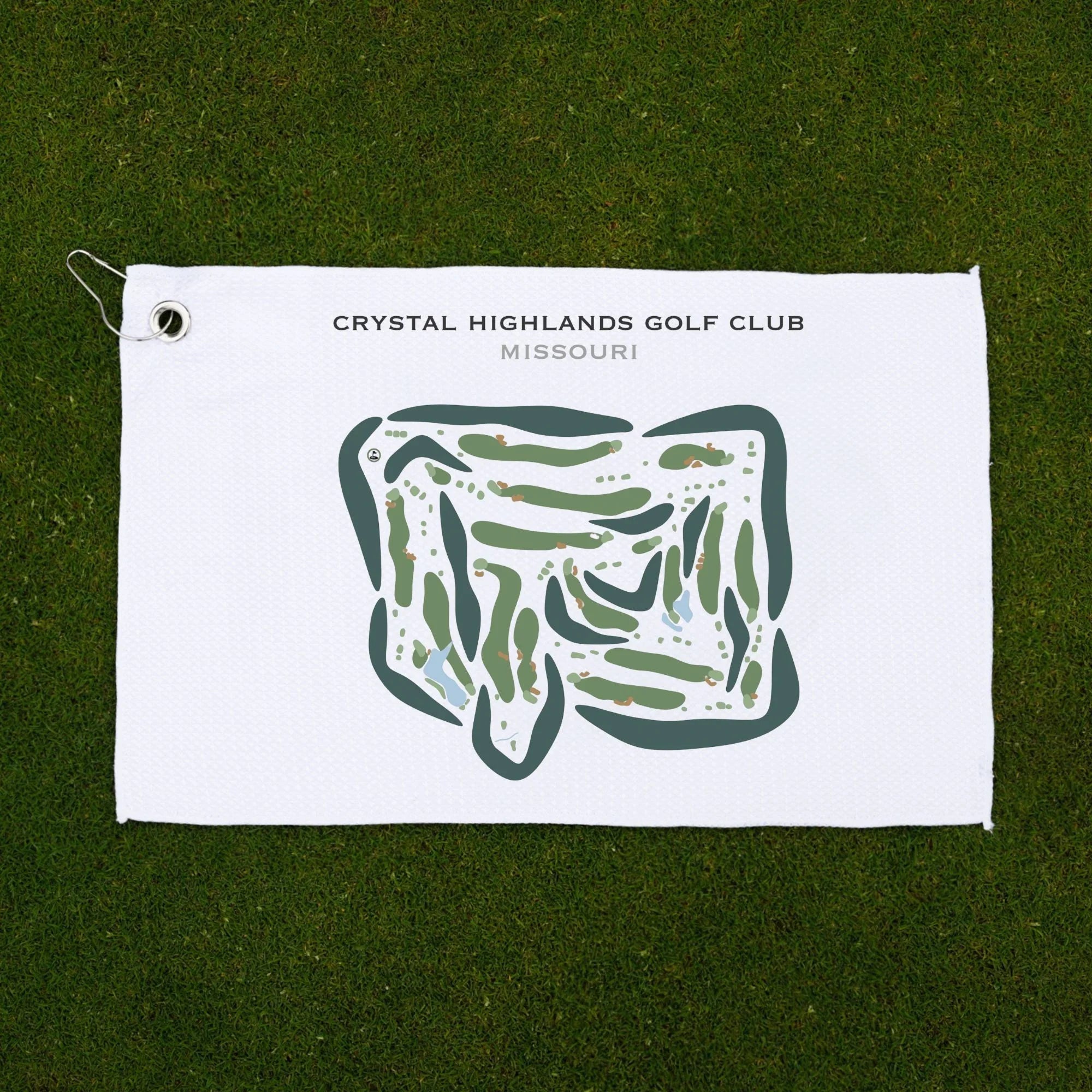 Crystal Highlands Golf Club, Missouri - Printed Golf Courses
