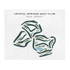 Crystal Springs Golf Club, New Jersey - Printed Golf Courses