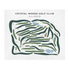 Crystal Woods, Illinois - Printed Golf Courses