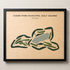 Cuero Park Municipal Golf Course, Texas - Printed Golf Courses
