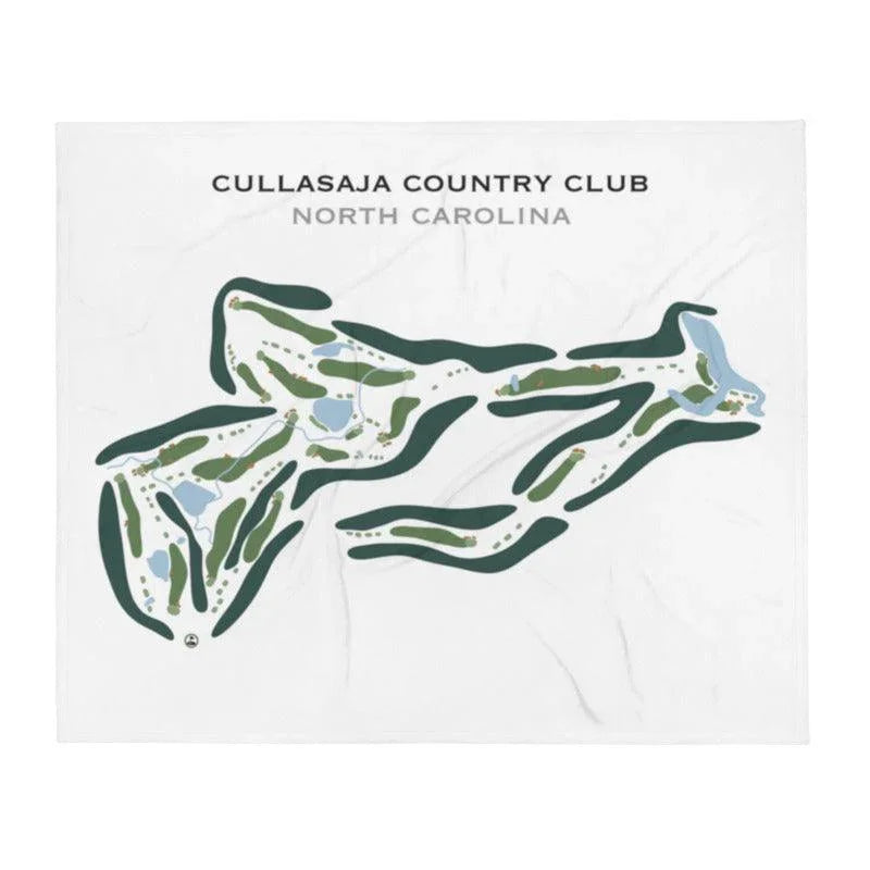 Cullasaja Country Club, North Carolina - Printed Golf Course