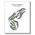 Culver Academies Golf Course, Indiana - Printed Golf Course