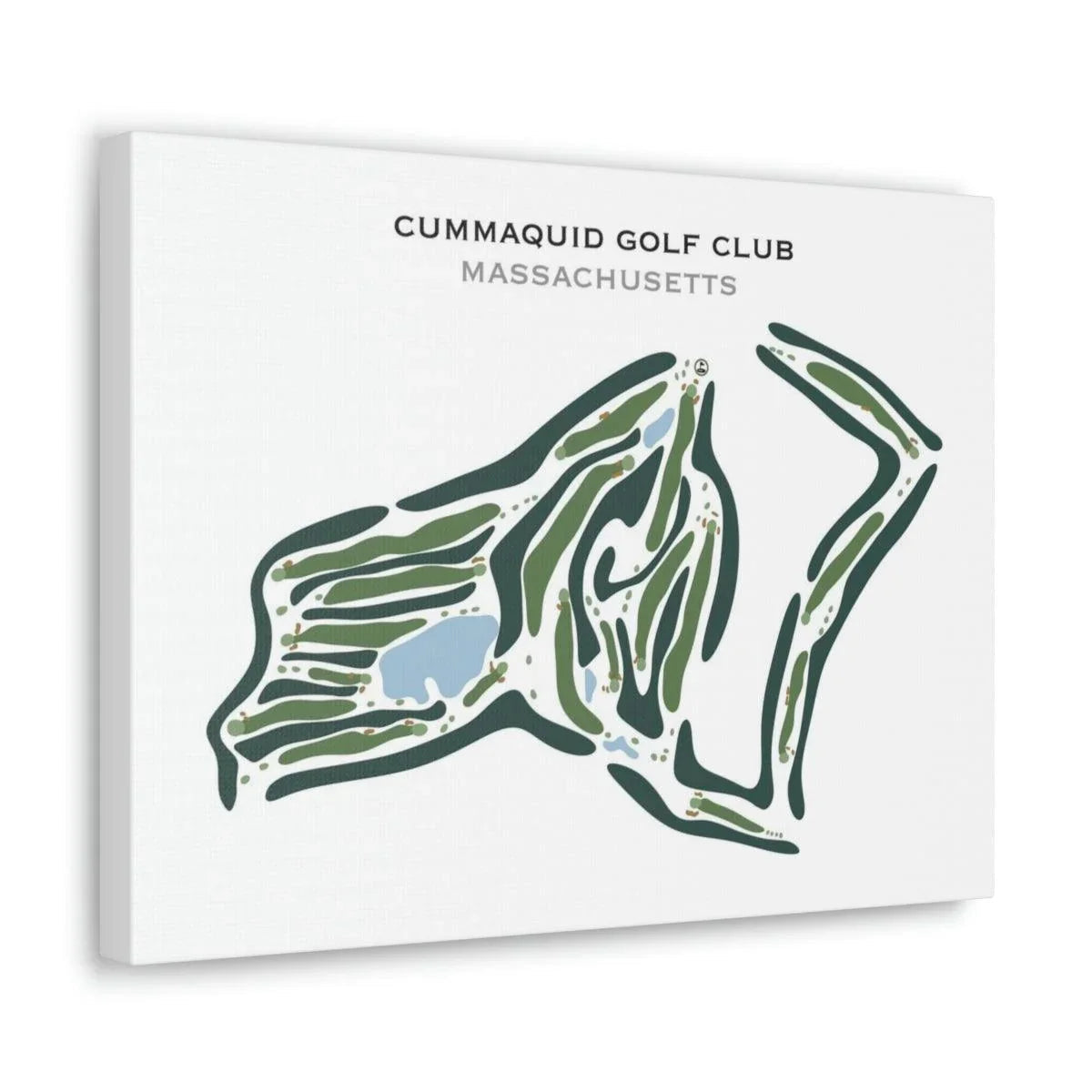 Cummaquid Golf Club, Massachusetts - Printed Golf Courses
