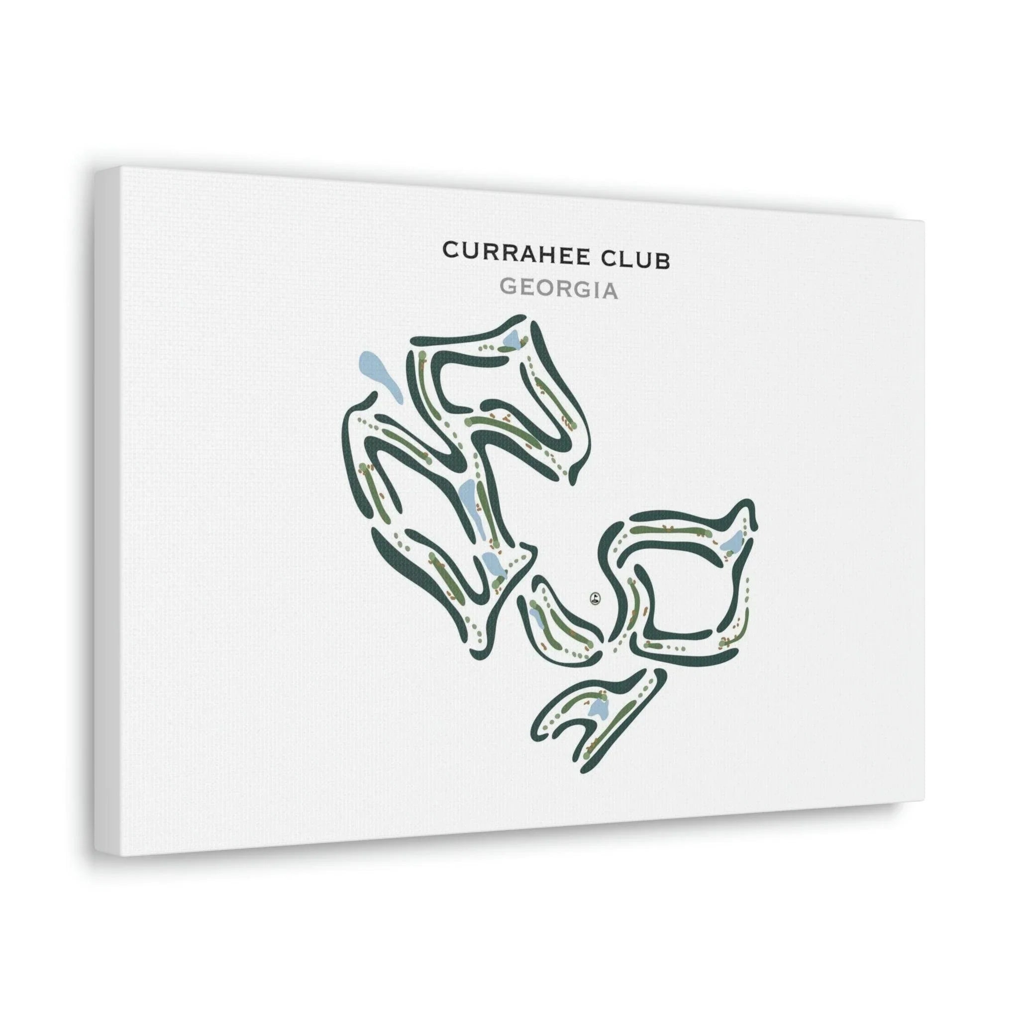Currahee Club, Georgia - Printed Golf Courses