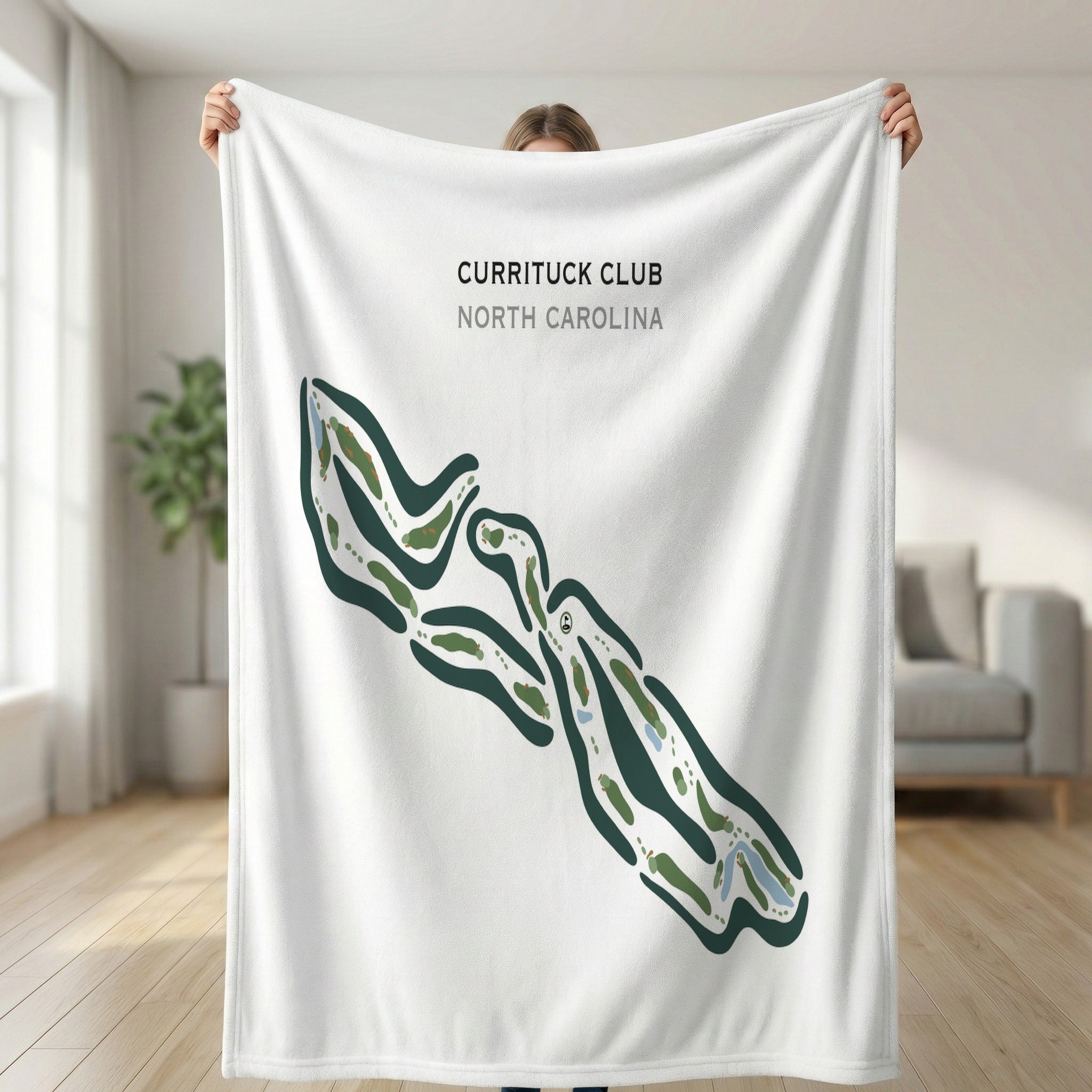 Currituck Club, North Carolina - Printed Golf Courses