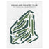 Swan Lake Country Club, Plymouth, Minnesota - Printed Golf Course