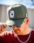 Perforated Rope Hat - AK - Olive