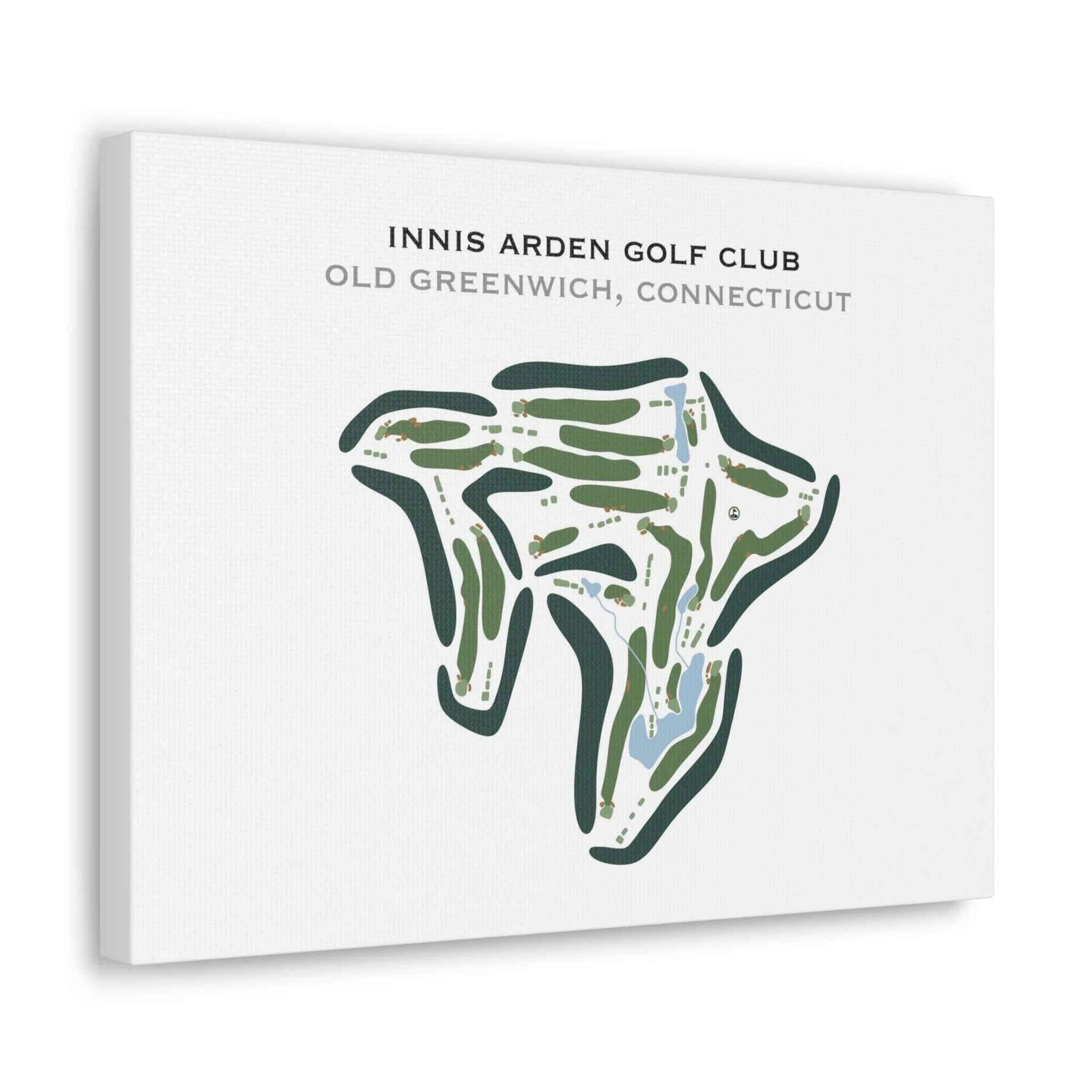 Innis Arden Golf Club, Old Greenwich, Connecticut - Printed Golf Courses
