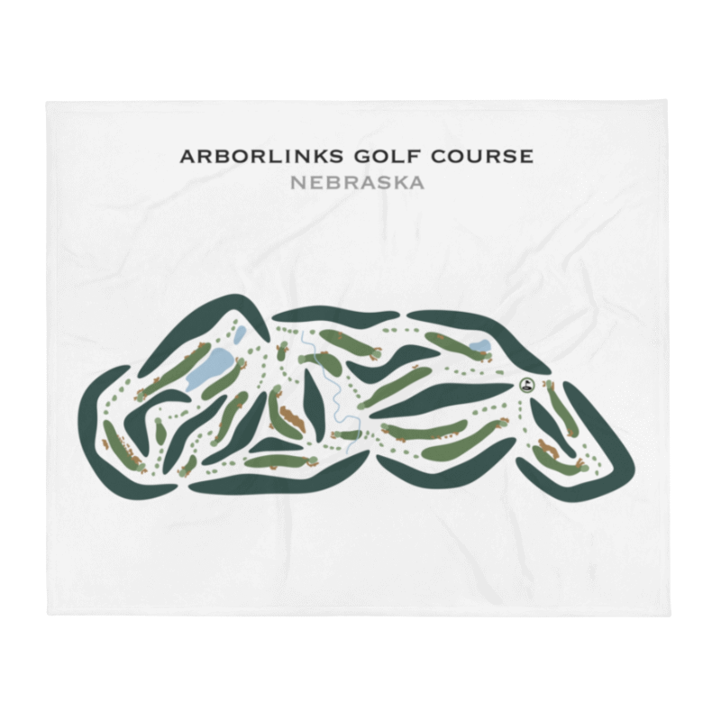 ArborLinks Golf Course, Nebraska - Printed Golf Courses