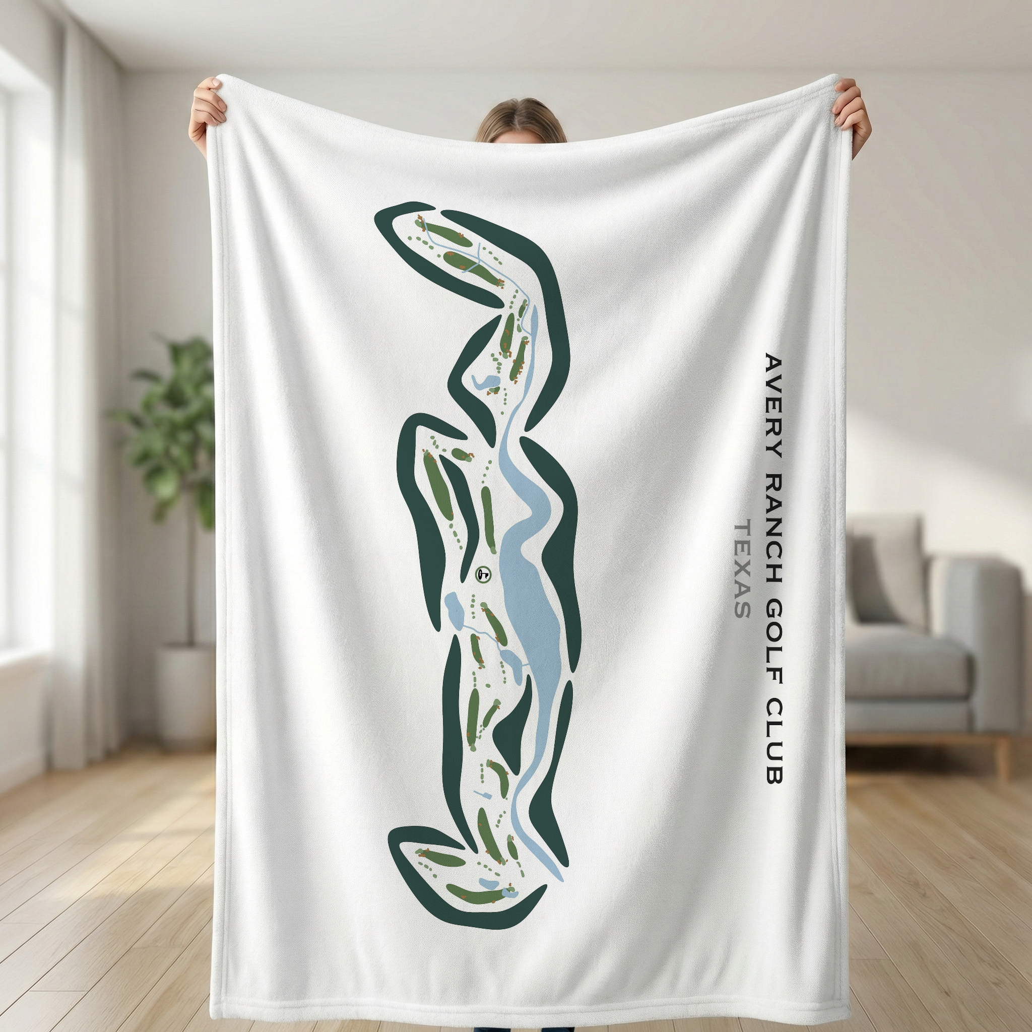 Avery Ranch Golf Club, Texas - Printed Golf Courses