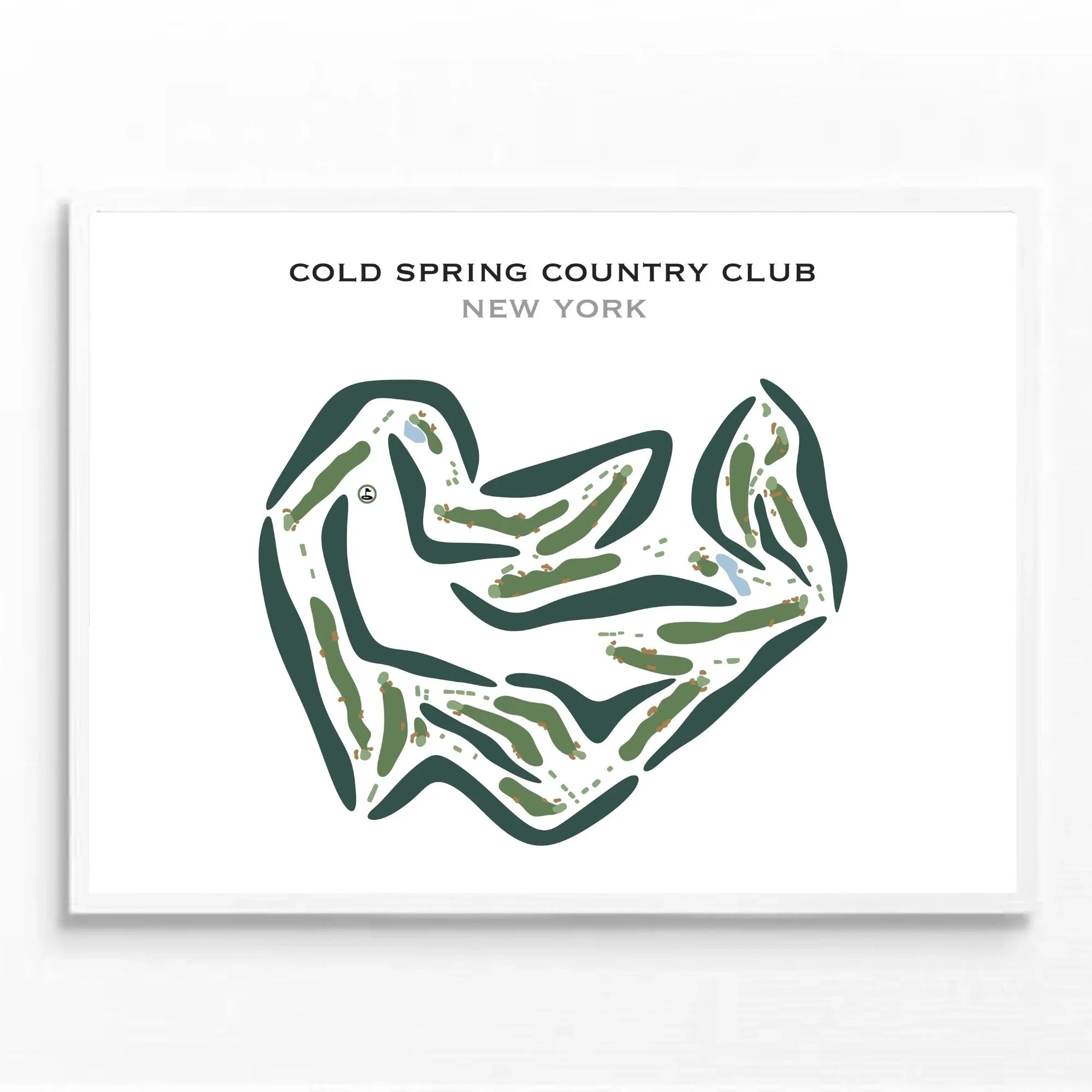 Cold Spring Country Club, New York - Printed Golf Courses