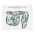 Cracklewood Golf Club, Michigan - Printed Golf Courses