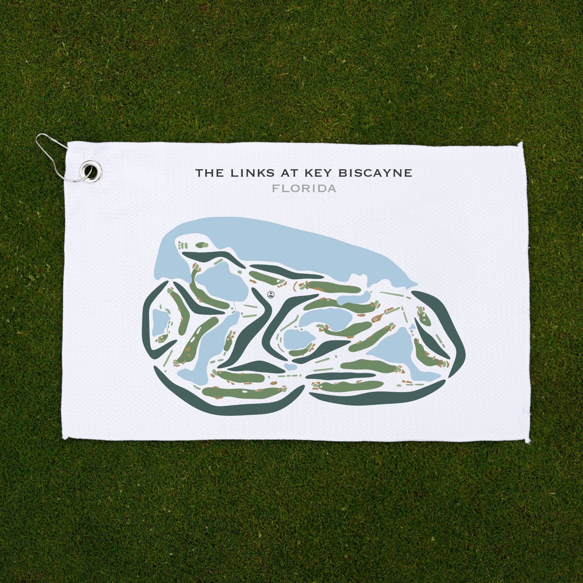 The Links at Key Biscayne, Florida - Printed Golf Courses