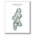 Crystal River, Florida - Printed Golf Courses