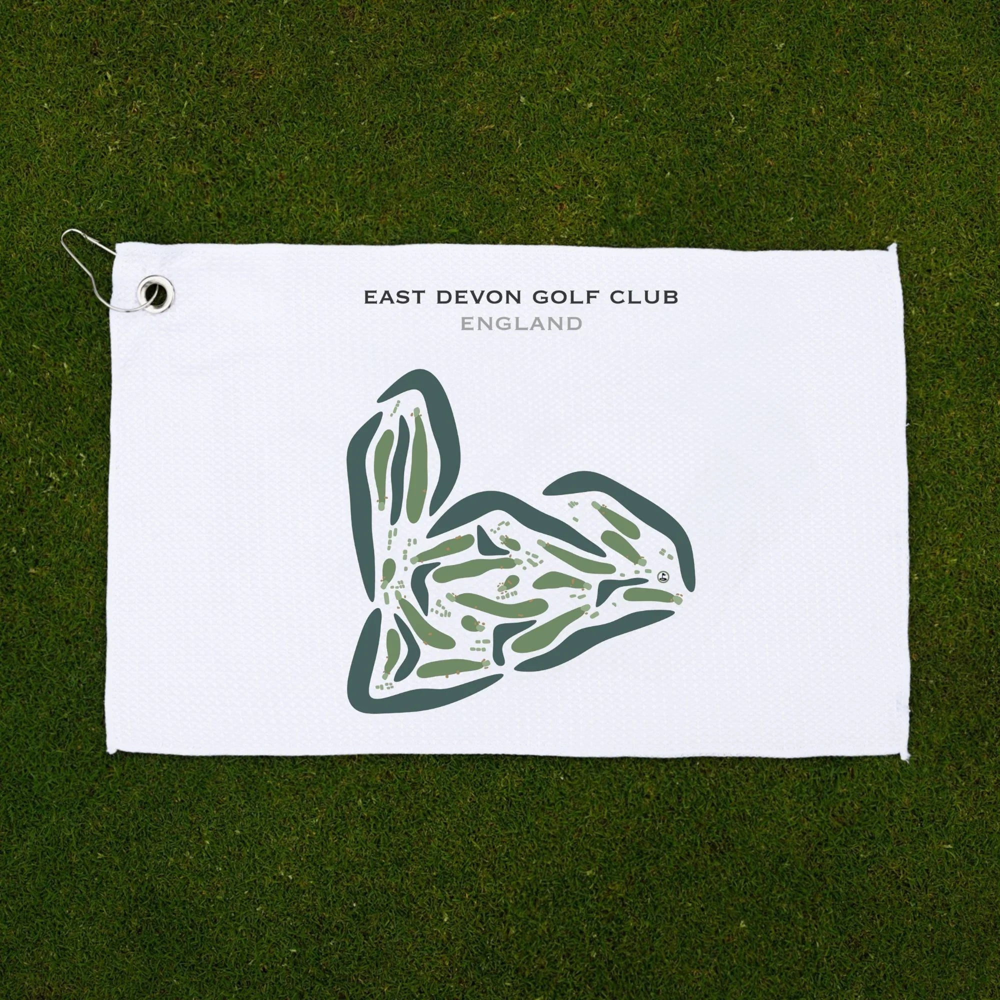 East Devon Golf Club, Budleigh Salterton, England - Printed Golf Courses