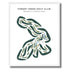 Forest Creek Golf Club, North Carolina - Printed Golf Courses
