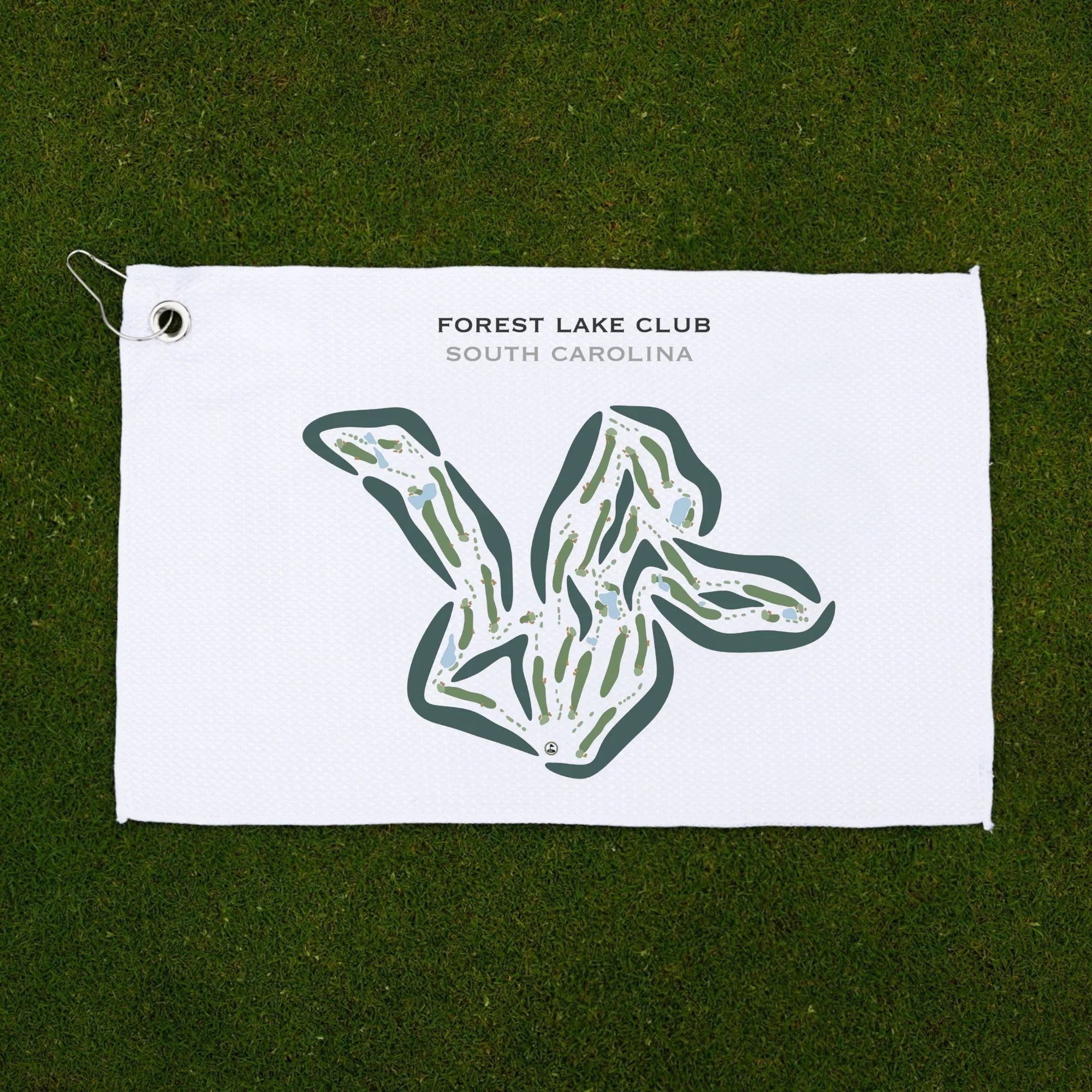 Forest Lake Club, South Carolina - Printed Golf Courses