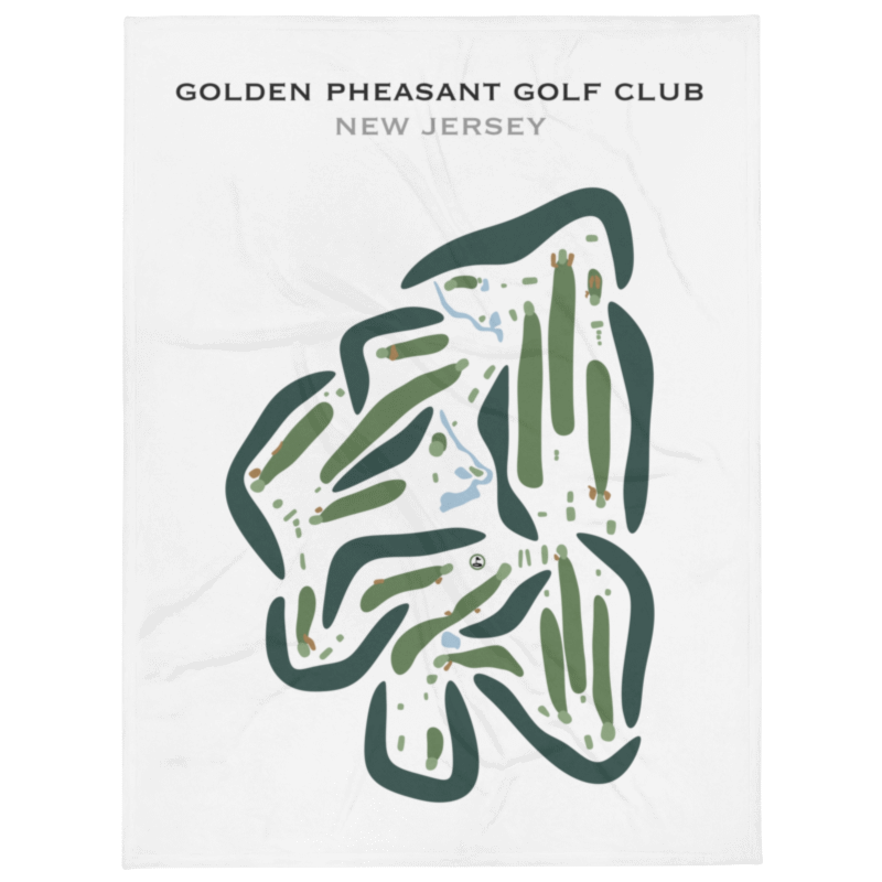 Golden Pheasant Golf Club, New Jersey - Printed Golf Courses