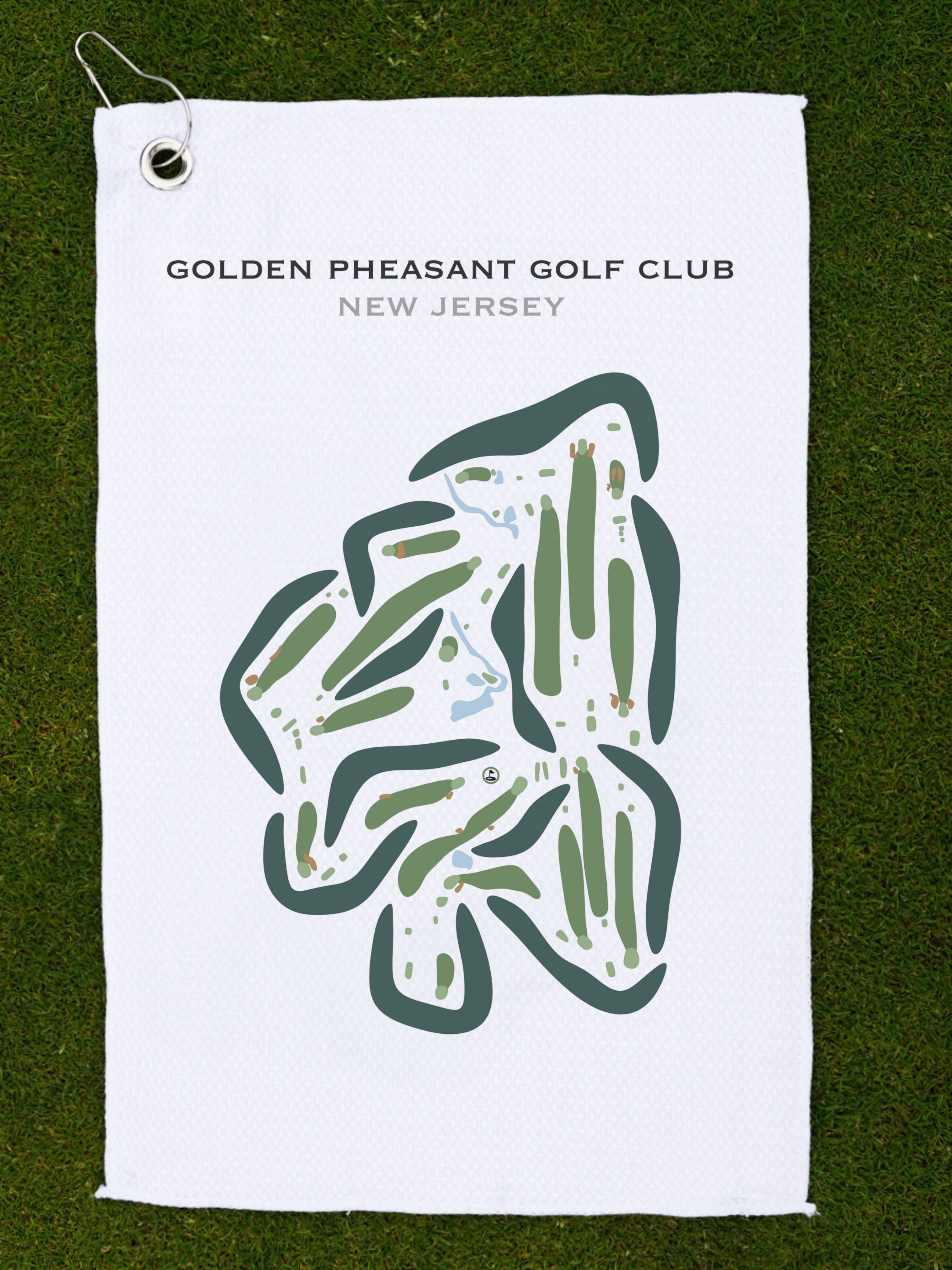 Golden Pheasant Golf Club, New Jersey - Printed Golf Courses