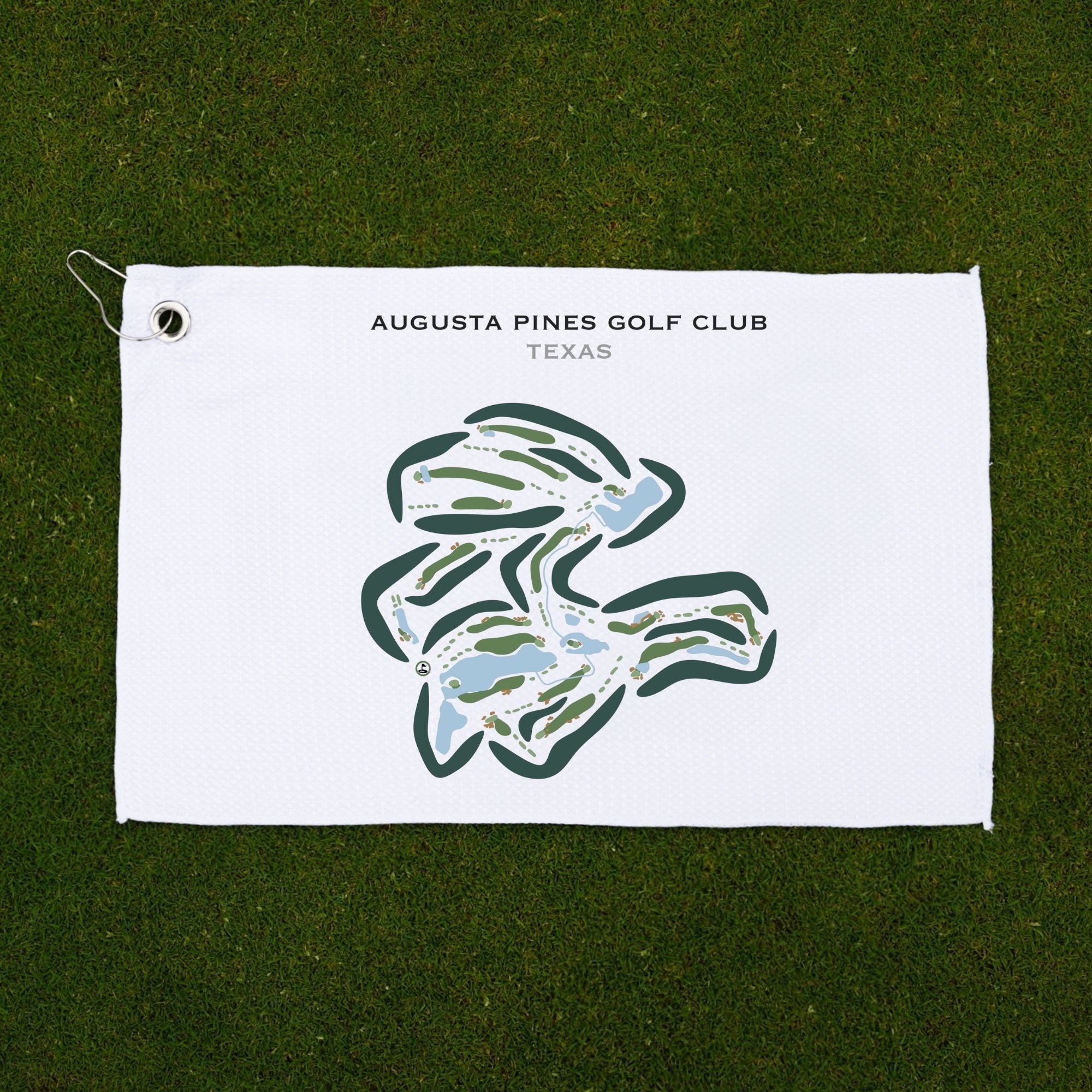 Augusta Pines Golf Club, Texas - Printed Golf Courses