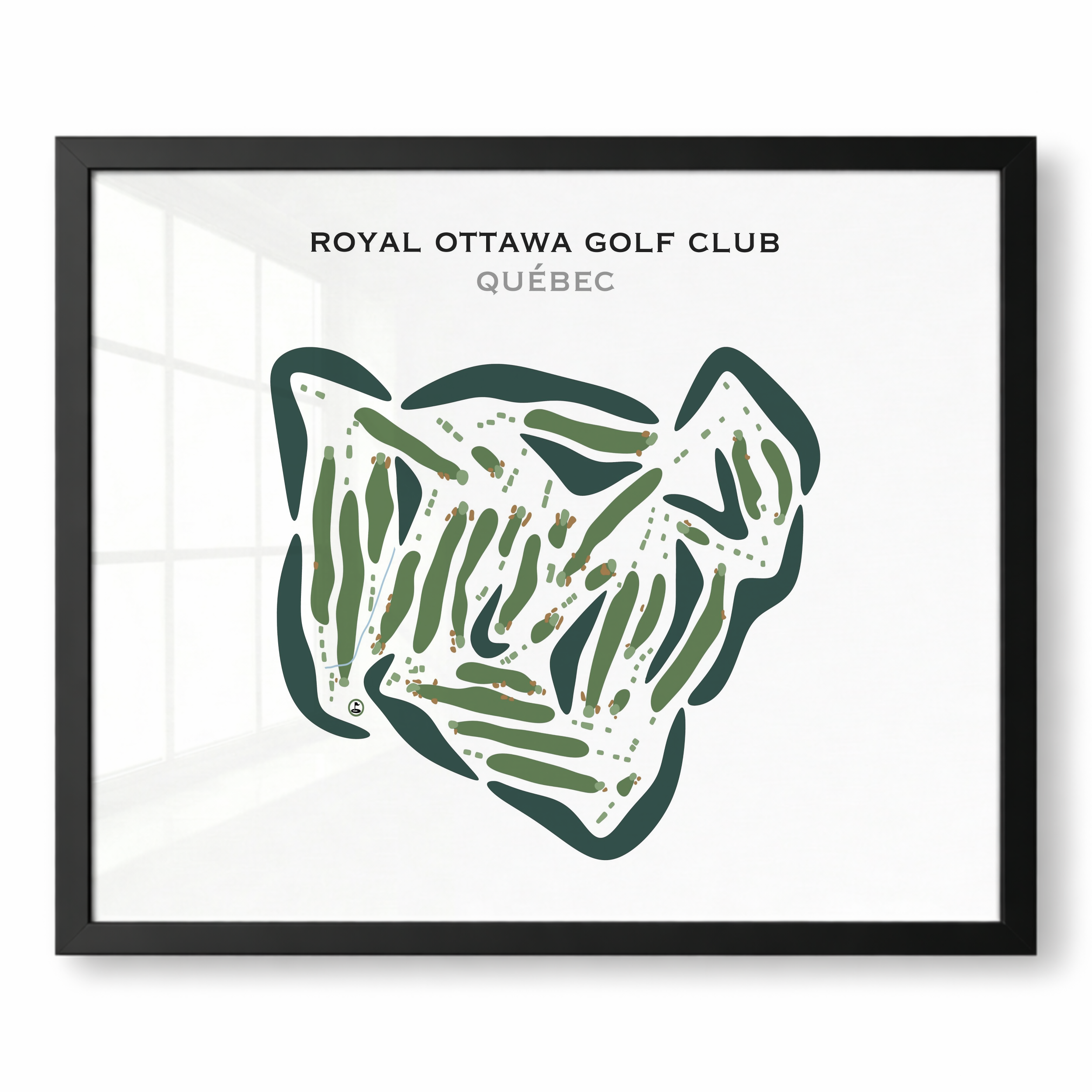 Royal Ottawa Golf Club, Quebec, Canada - Printed Golf Courses