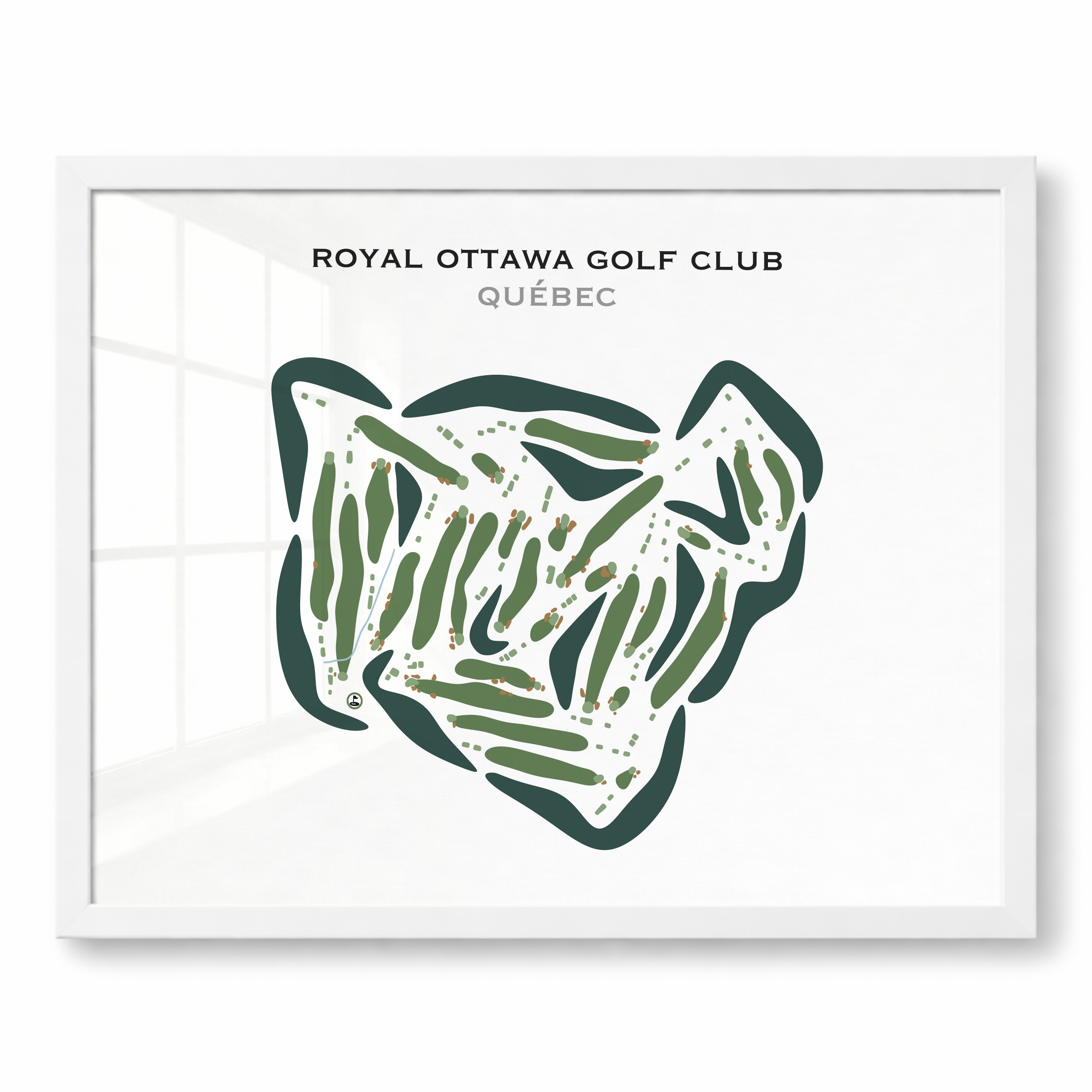 Royal Ottawa Golf Club, Quebec, Canada - Printed Golf Courses