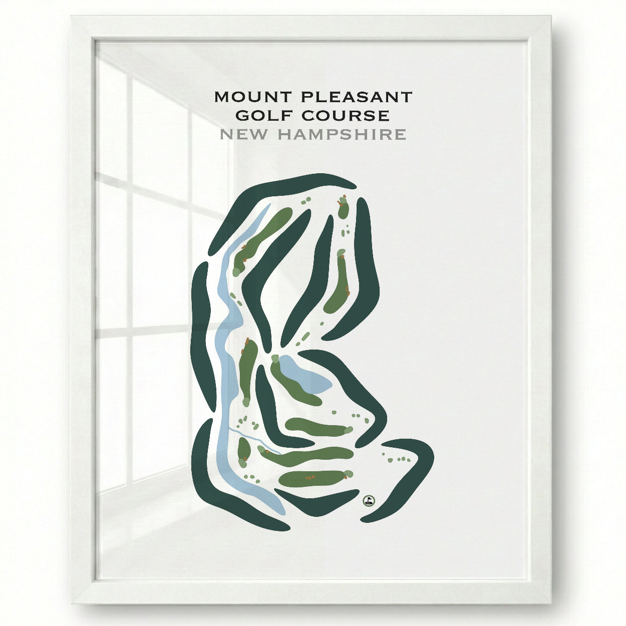 Mount Pleasant Golf Course, New Hampshire - Printed Golf Courses