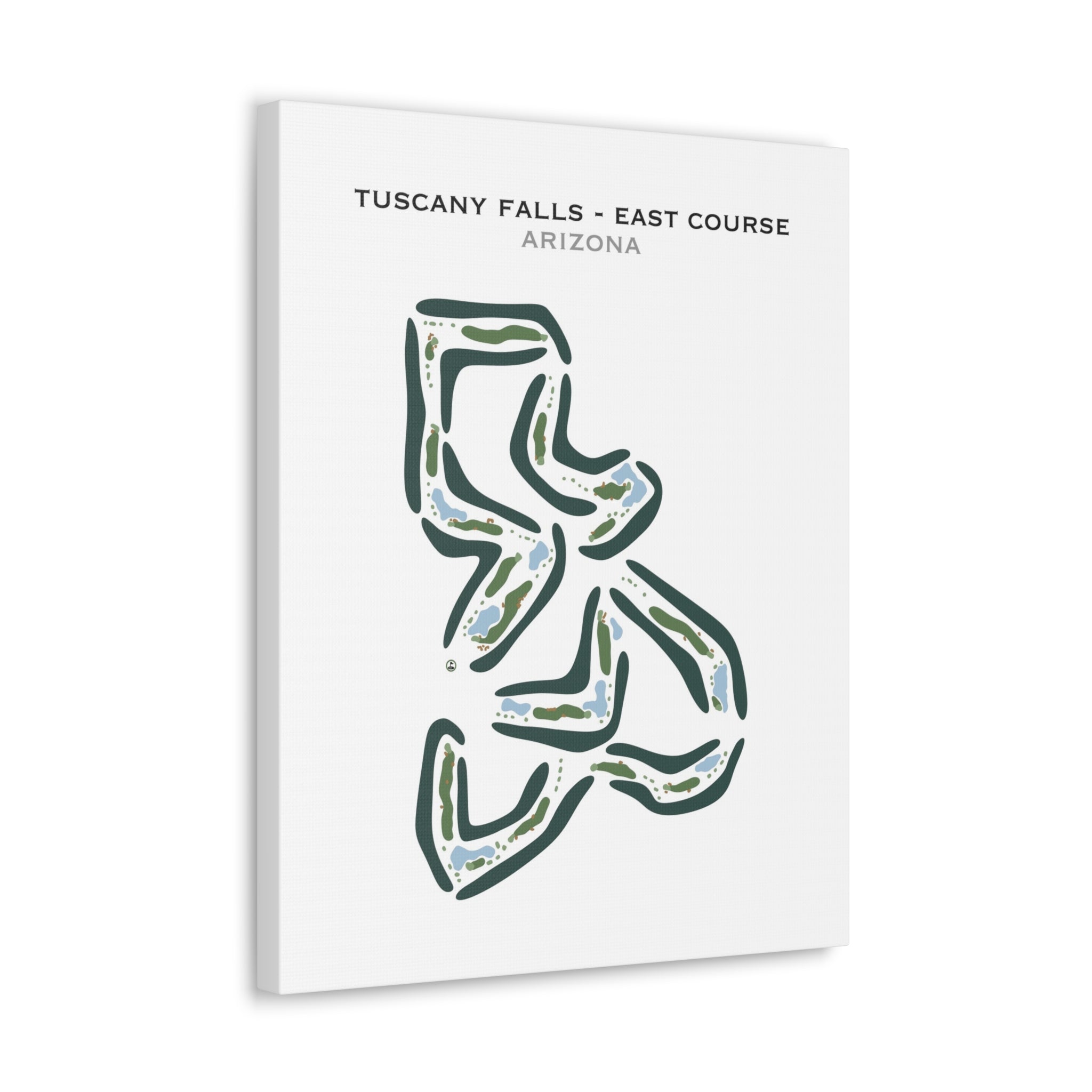 Tuscany Falls – East Course, Arizona - Printed Golf Courses