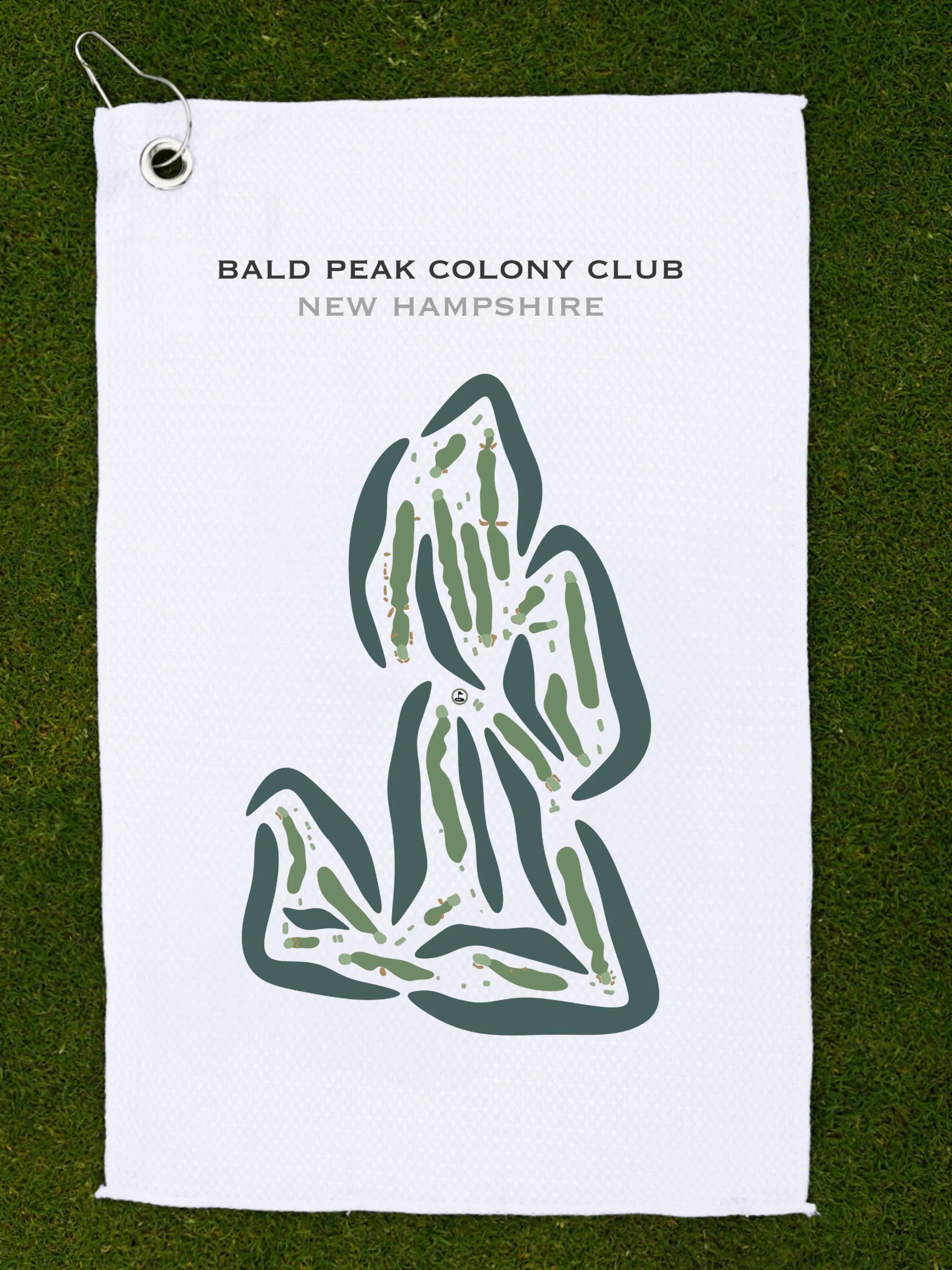 Bald Peak Colony Club, New Hampshire - Printed Golf Course