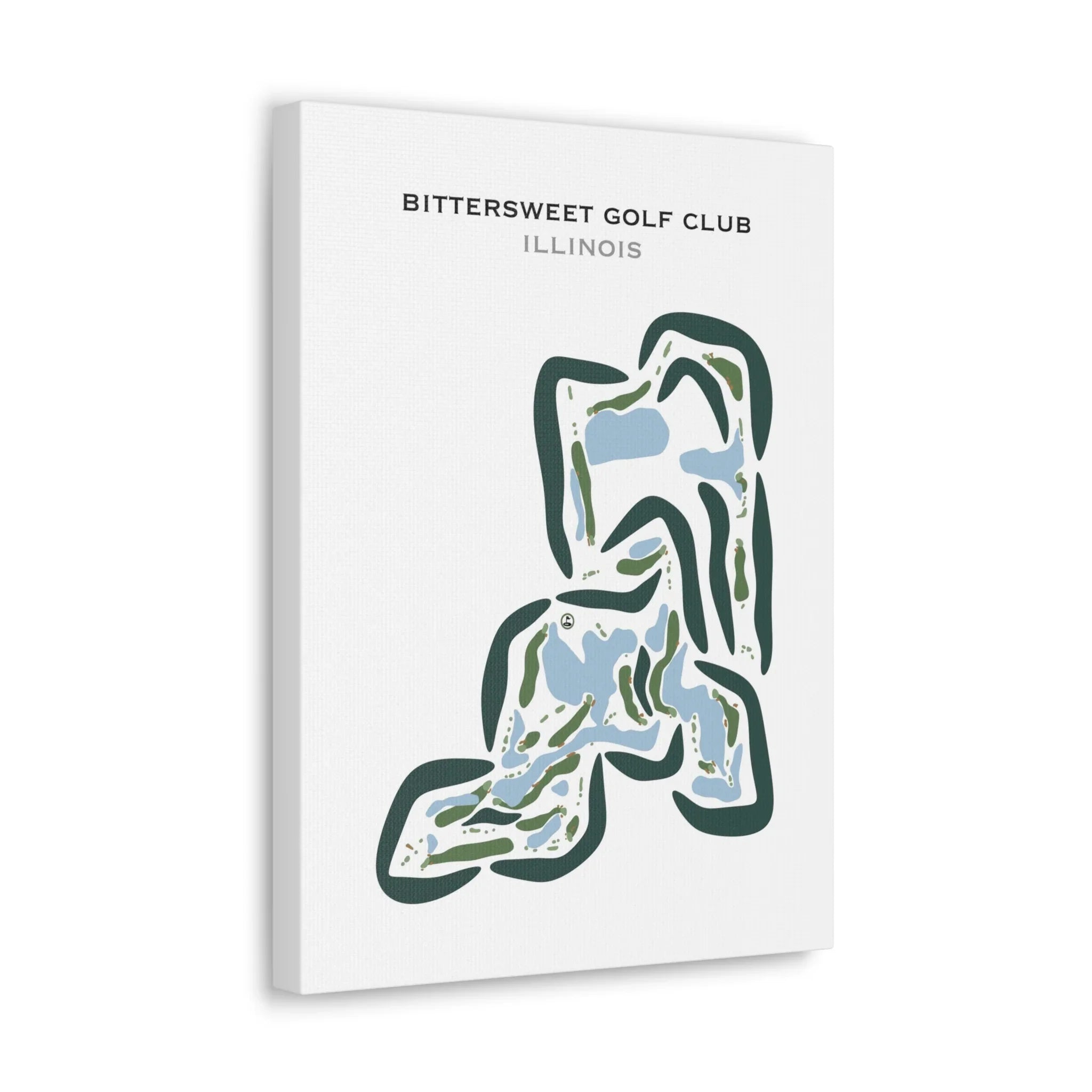 Bittersweet Golf Club, Illinois - Printed Golf Courses