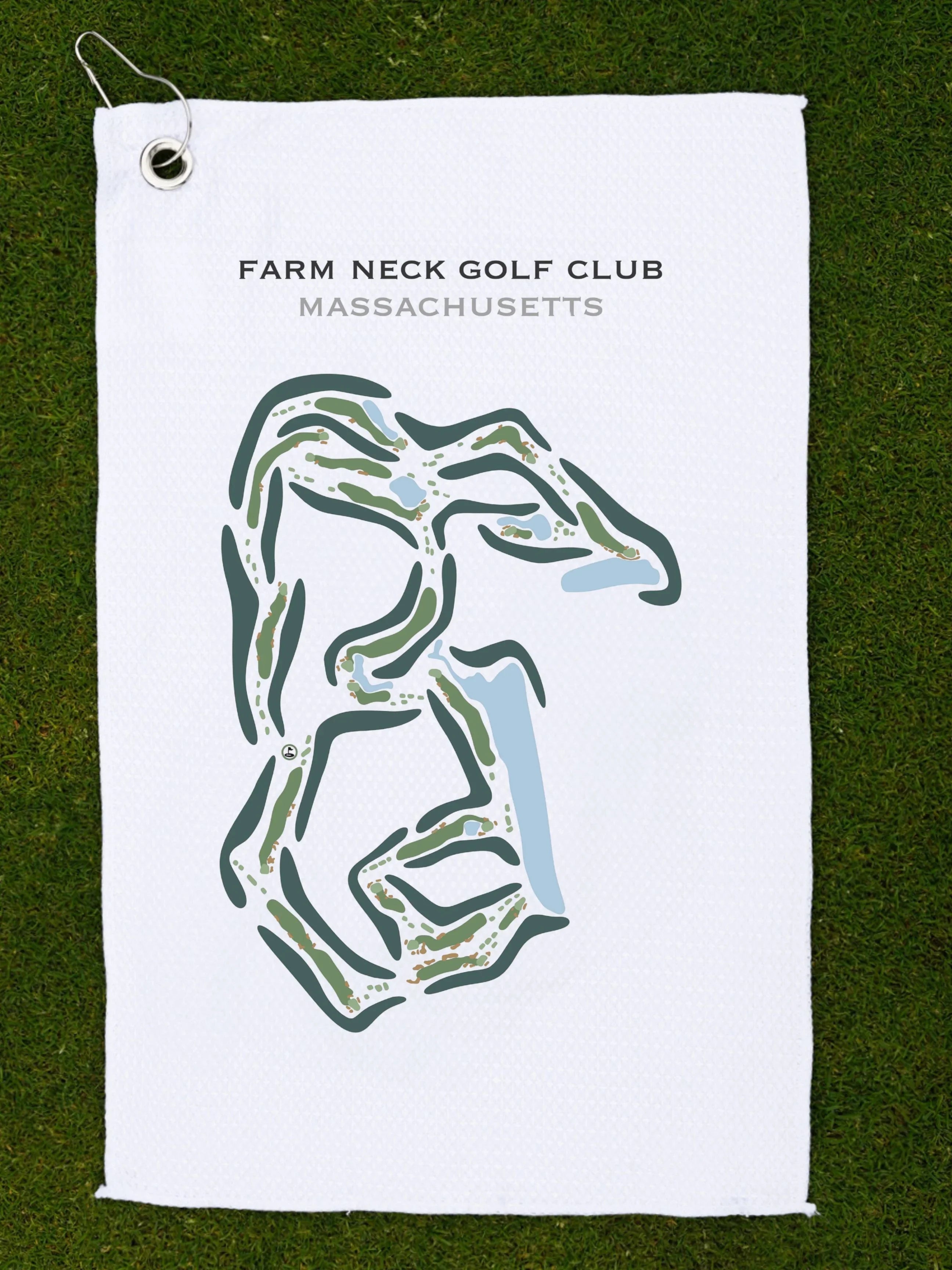Farm Neck Golf Club, Massachusetts - Printed Golf Courses