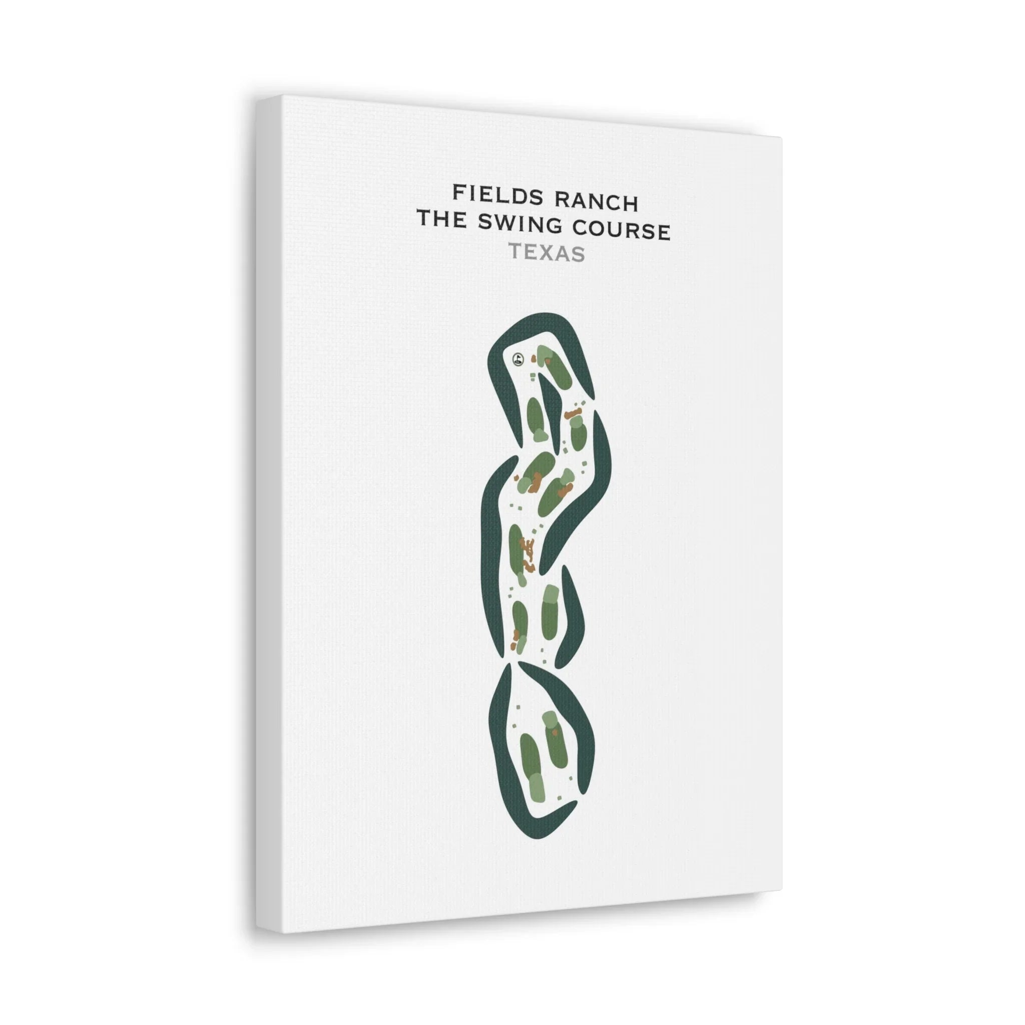 Fields Ranch - The Swing Course, Texas - Printed Golf Courses