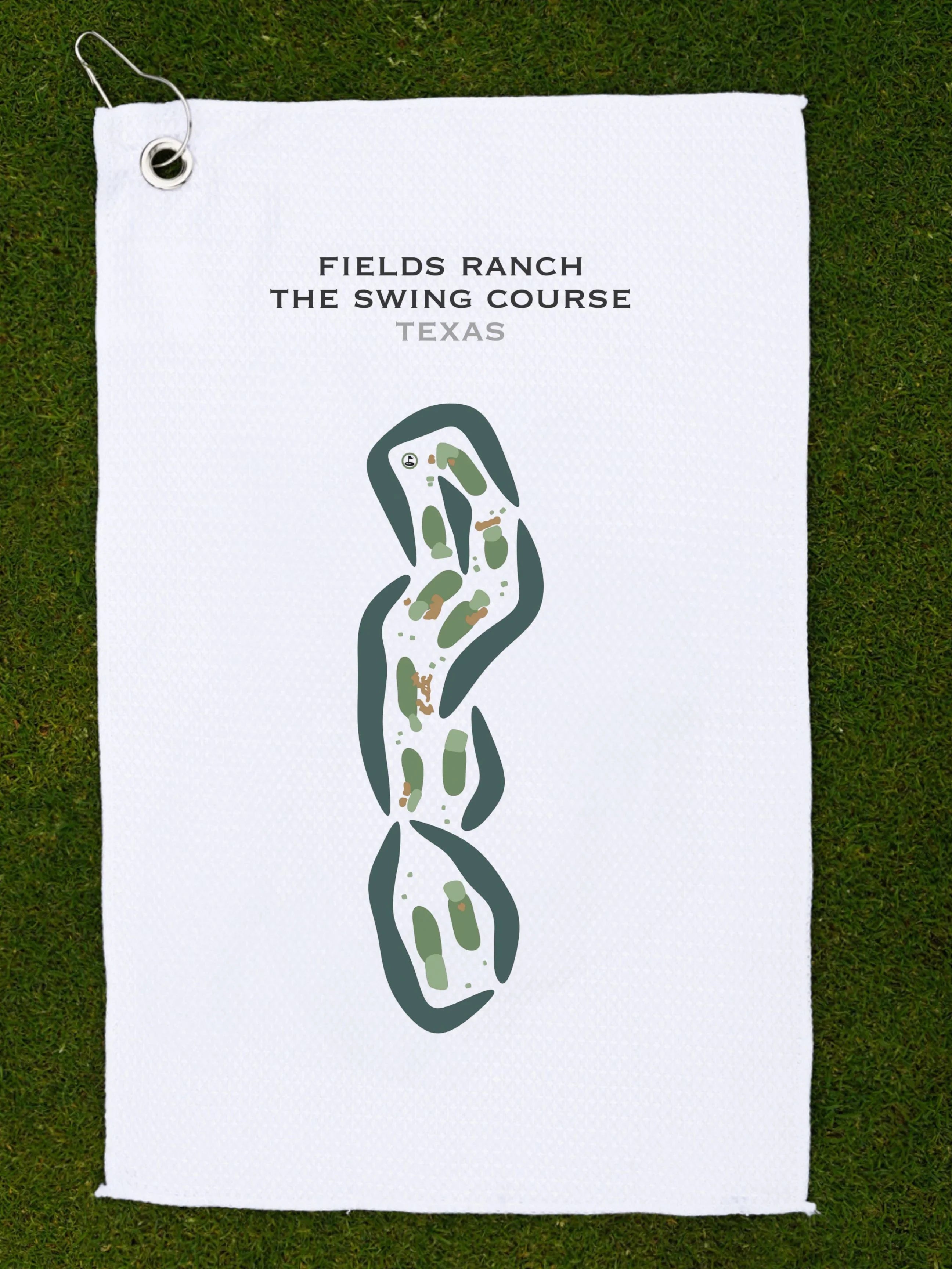 Fields Ranch - The Swing Course, Texas - Printed Golf Courses