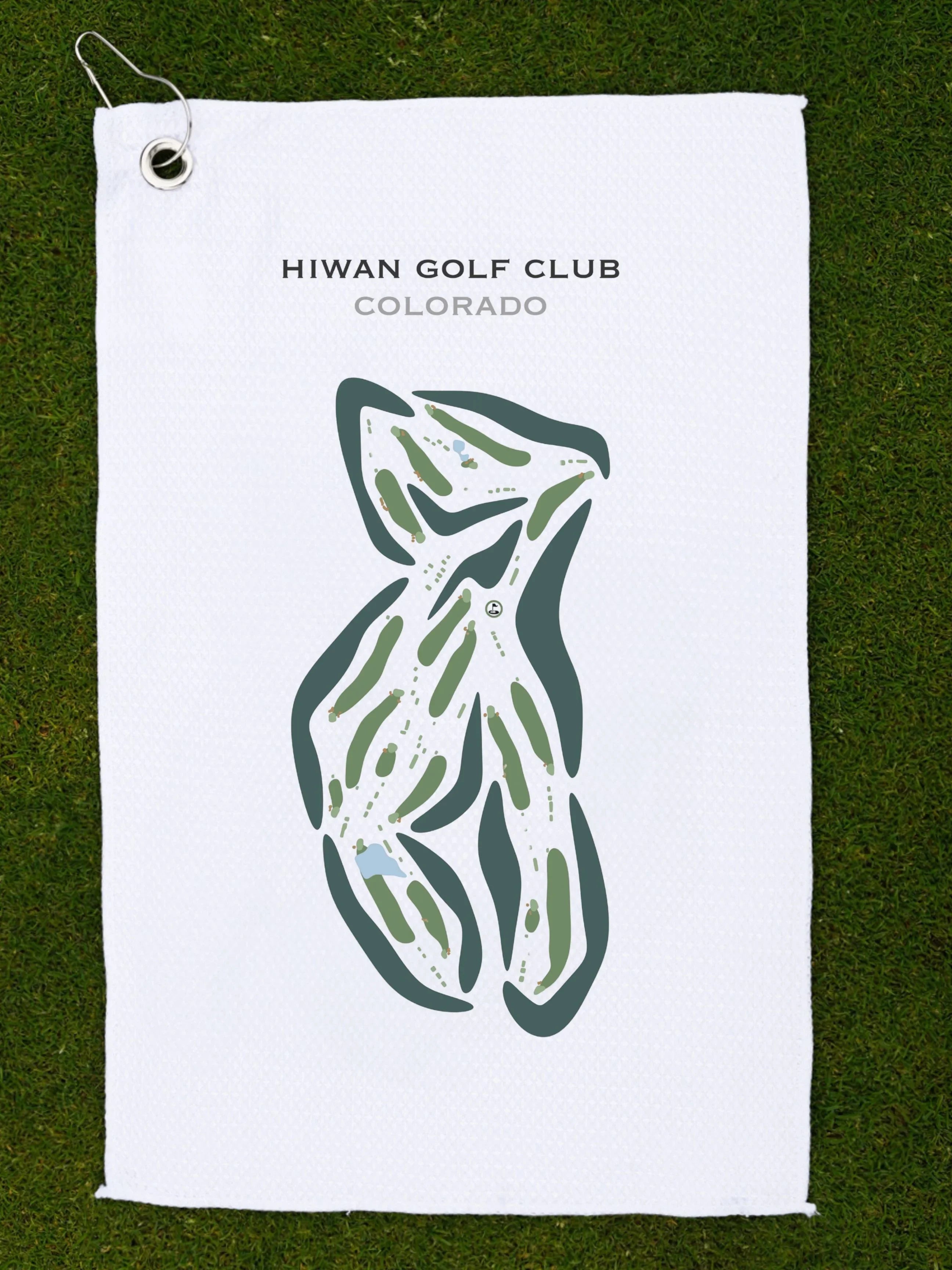 Hiwan Golf Club, Colorado - Printed Golf Courses