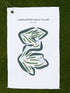 Lancaster Golf Club, Ohio (Portrait) - Printed Golf Courses