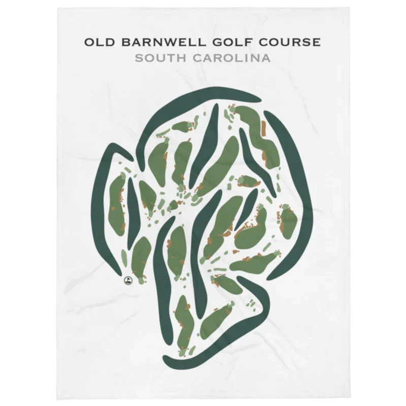 Old Barnwell Golf Course, South Carolina - Printed Golf Courses