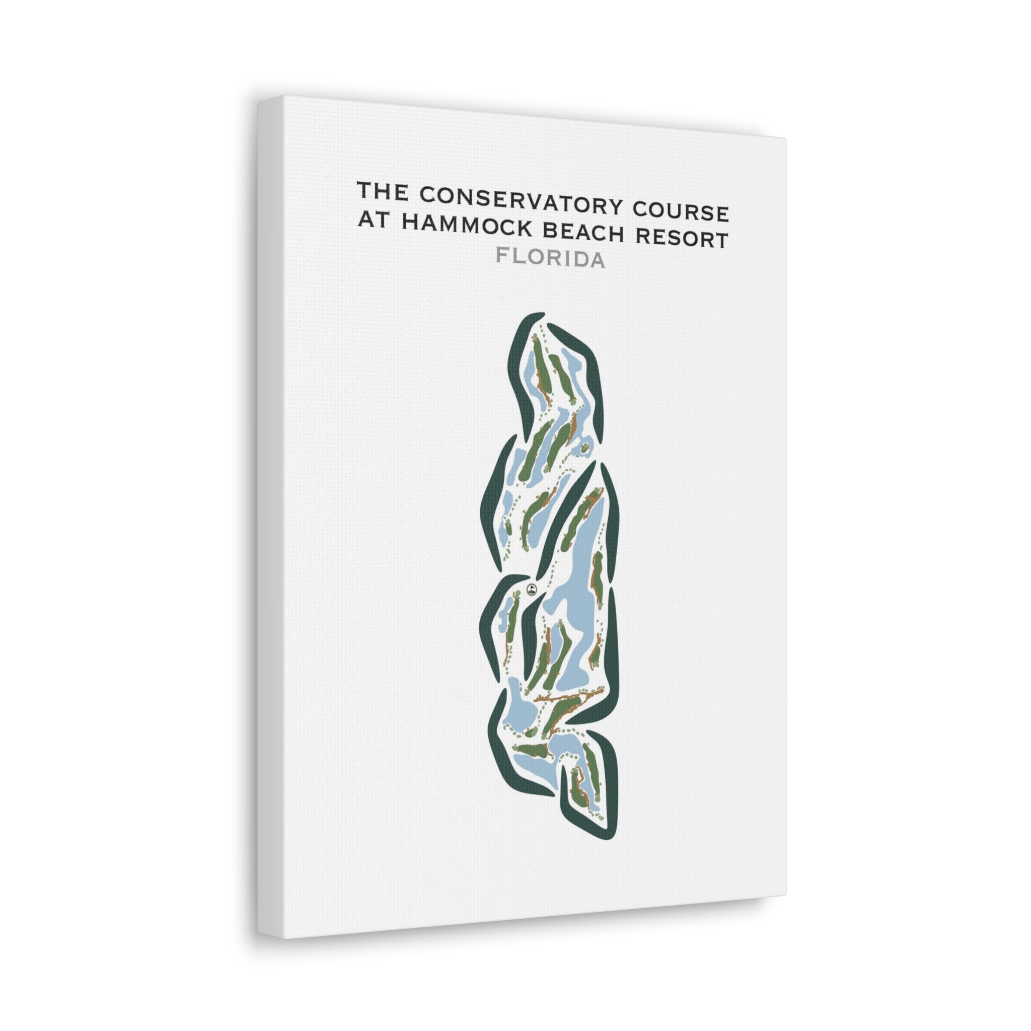 The Conservatory Course at Hammock Beach Resort, Florida - Printed Golf Courses