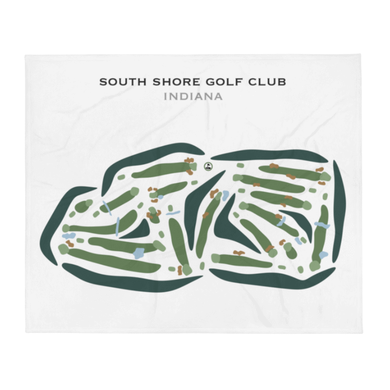 South Shore Golf Club, Indiana - Printed Golf Courses