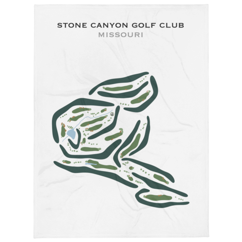 Stone Canyon Golf Club, Missouri - Printed Golf Courses