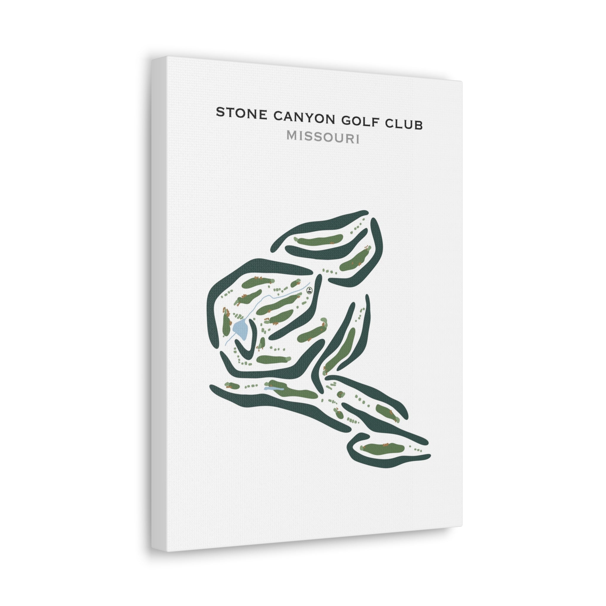 Stone Canyon Golf Club, Missouri - Printed Golf Courses