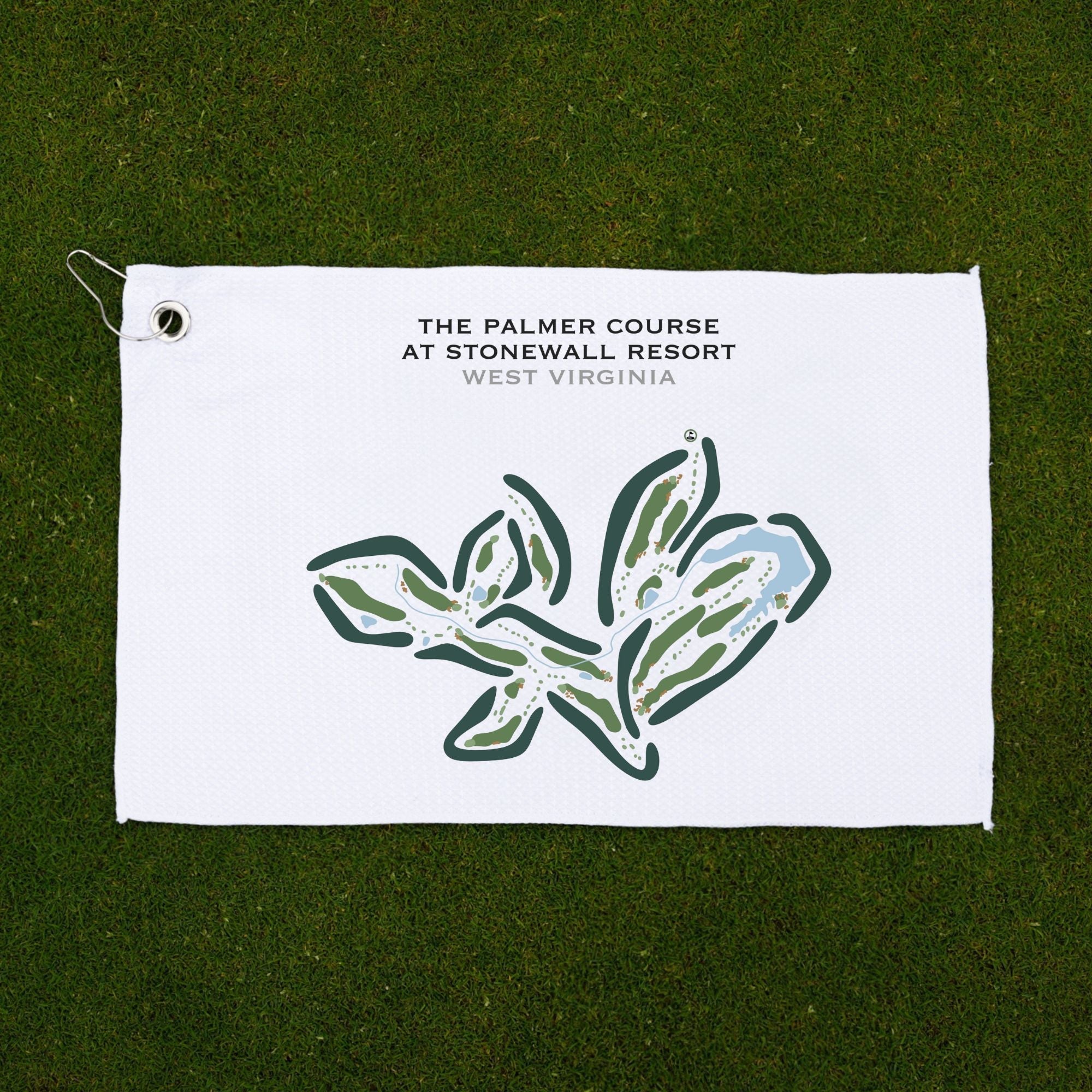 The Palmer Course At Stonewall Resort, West Virginia - Printed Golf Courses