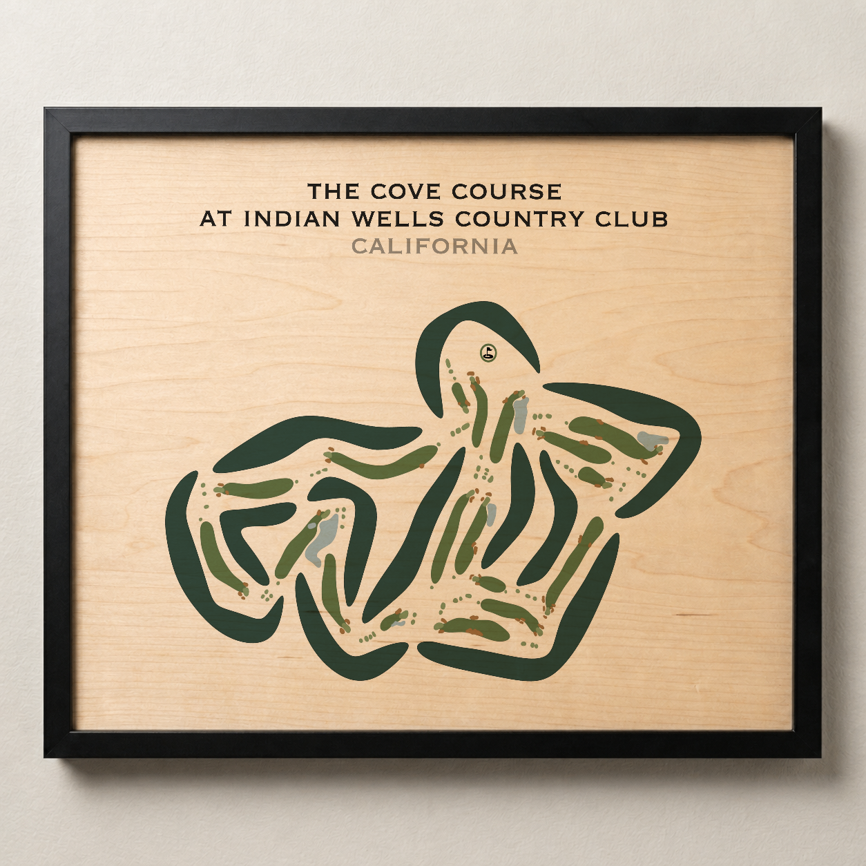 The Cove Course at Indian Wells Country Club, California - Printed Golf Courses