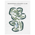 Wawonowin Country Club, Michigan - Printed Golf Courses