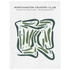 Worthington Country Club, Minnesota - Printed Golf Courses