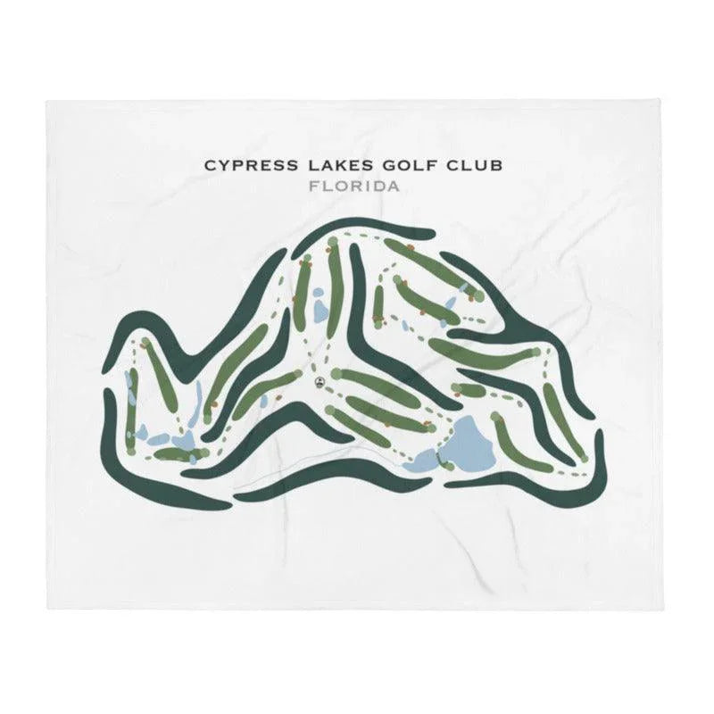 Cypress Lakes Golf Club, Florida - Printed Golf Courses