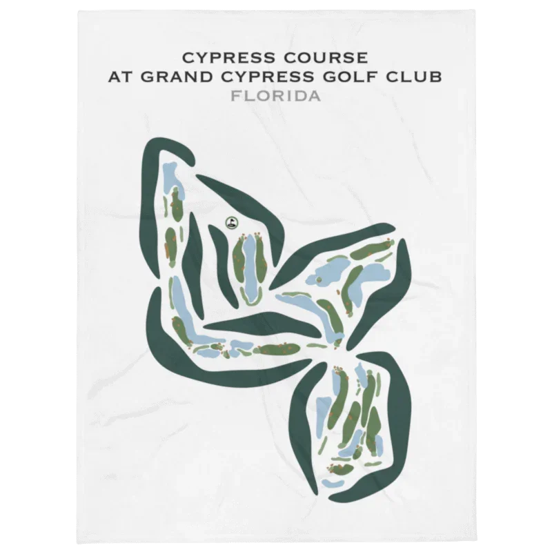 Cypress Course at Grand Cypress Golf Club, Florida - Printed Golf Courses