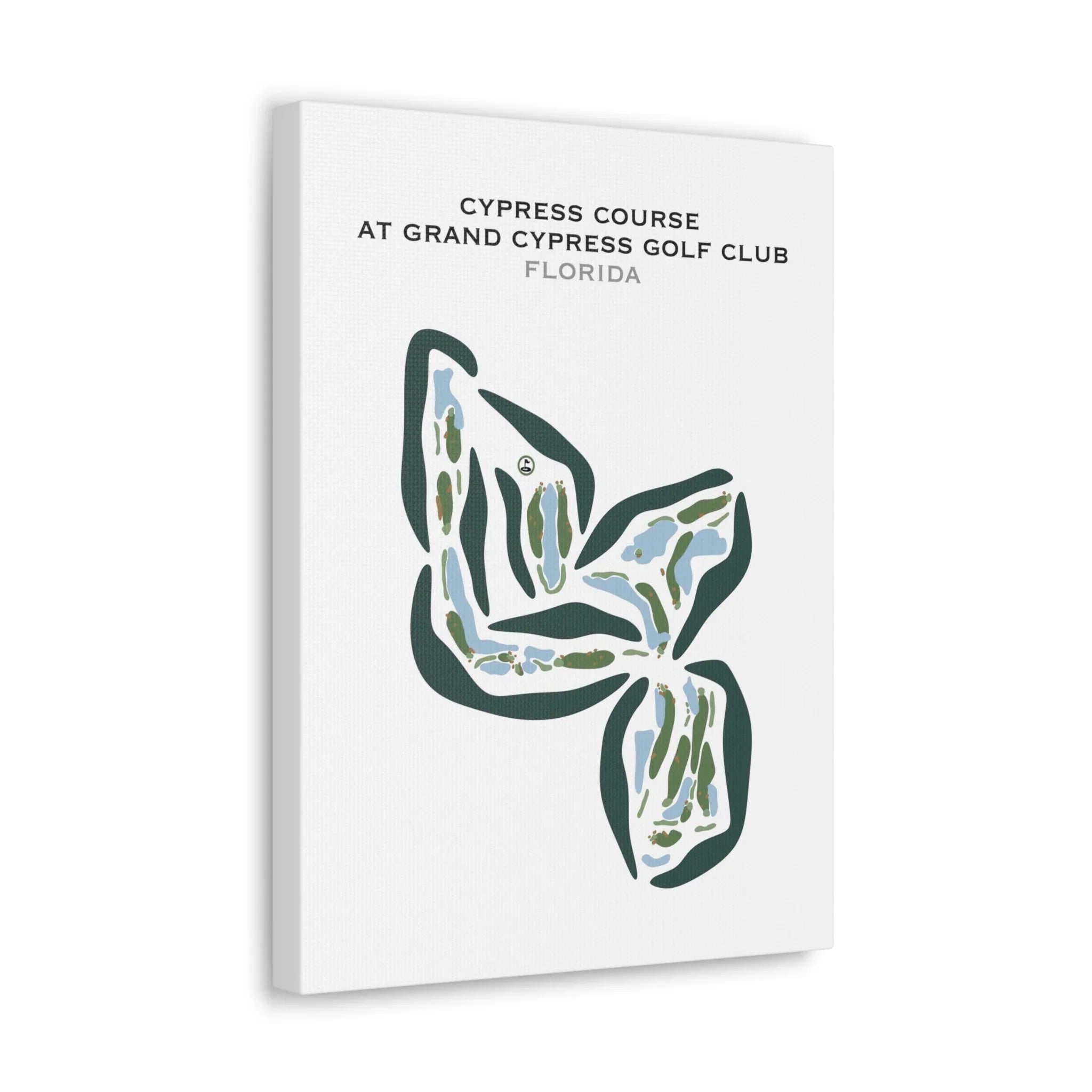 Cypress Course at Grand Cypress Golf Club, Florida - Printed Golf Courses