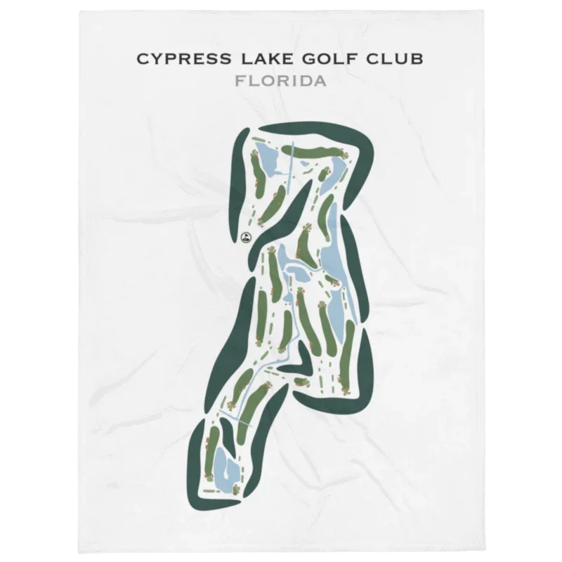 Cypress Lake Country Club, Florida - Printed Golf Courses